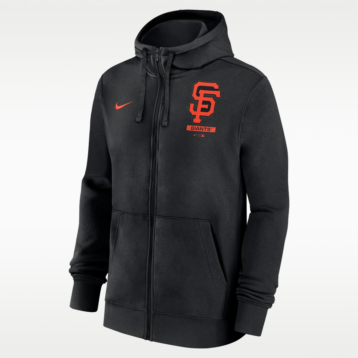 San Francisco Giants Lockup Sudadera con gorro Nike de la MLB de cierre completo para hombre