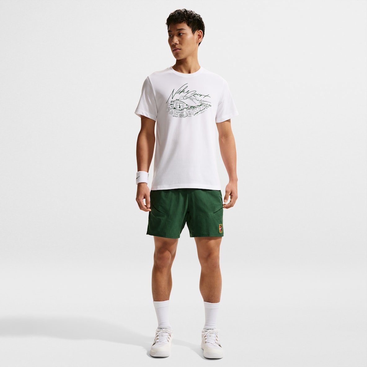 Nikeコート スラム メンズ Dri-FIT テニスショートパンツ