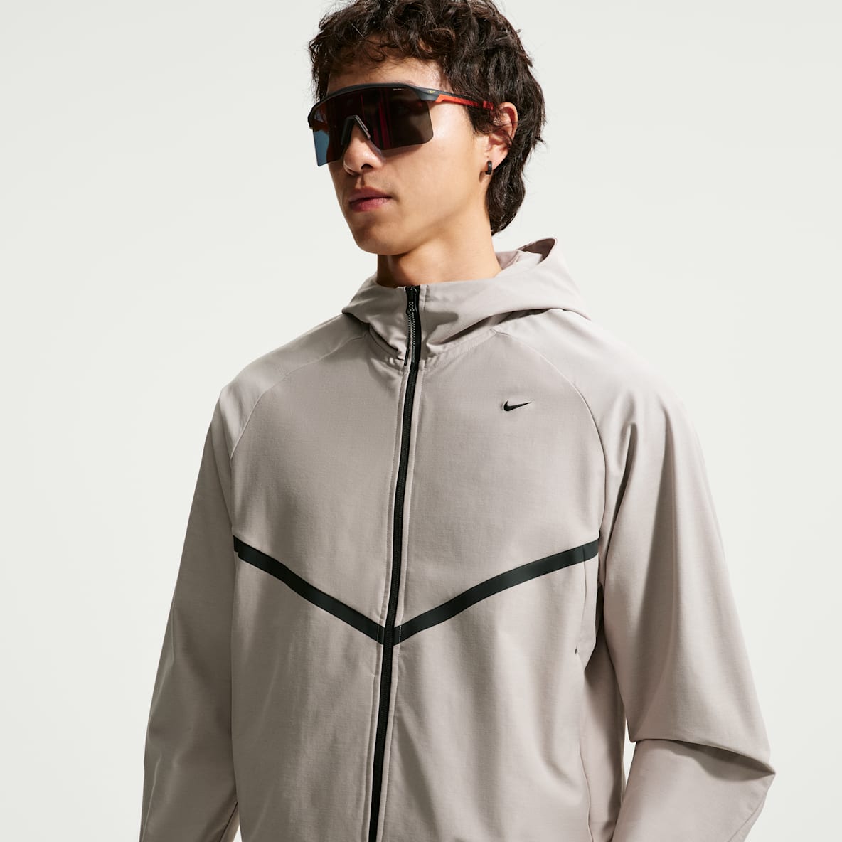 Nike Tech Men's Shori-Knit Full-Zip Windrunner Jacket