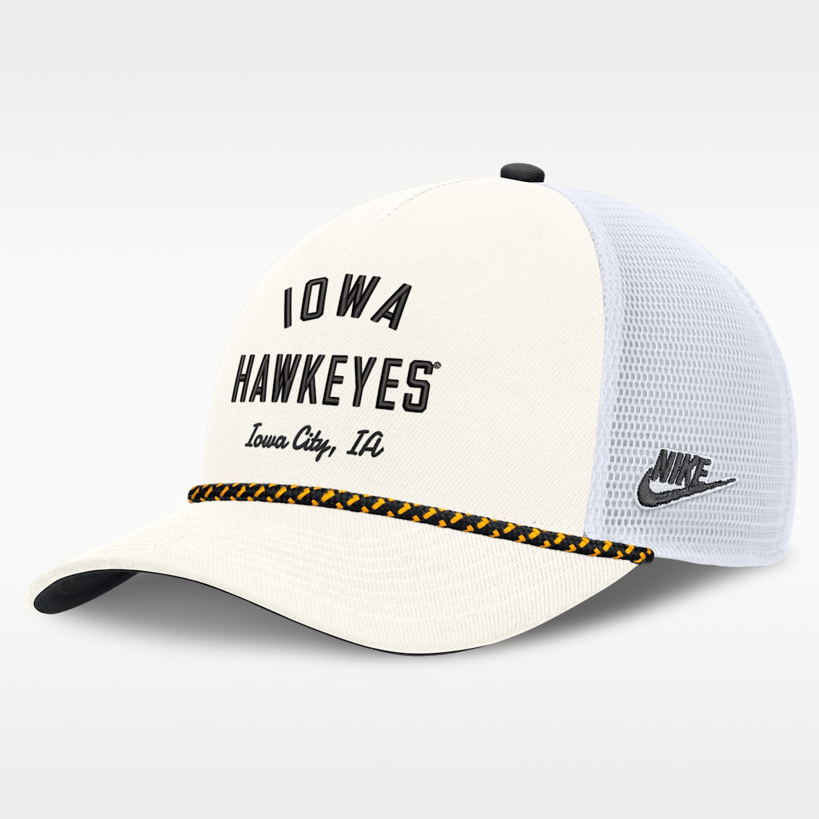 Iowa Denim Men's Nike College Trucker Adjustable Hat