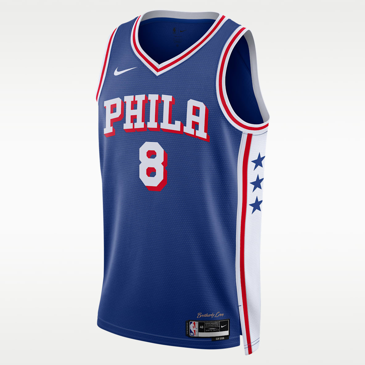 Philadelphia 76ers Icon Edition Men's Nike Dri-FIT NBA Swingman Jersey