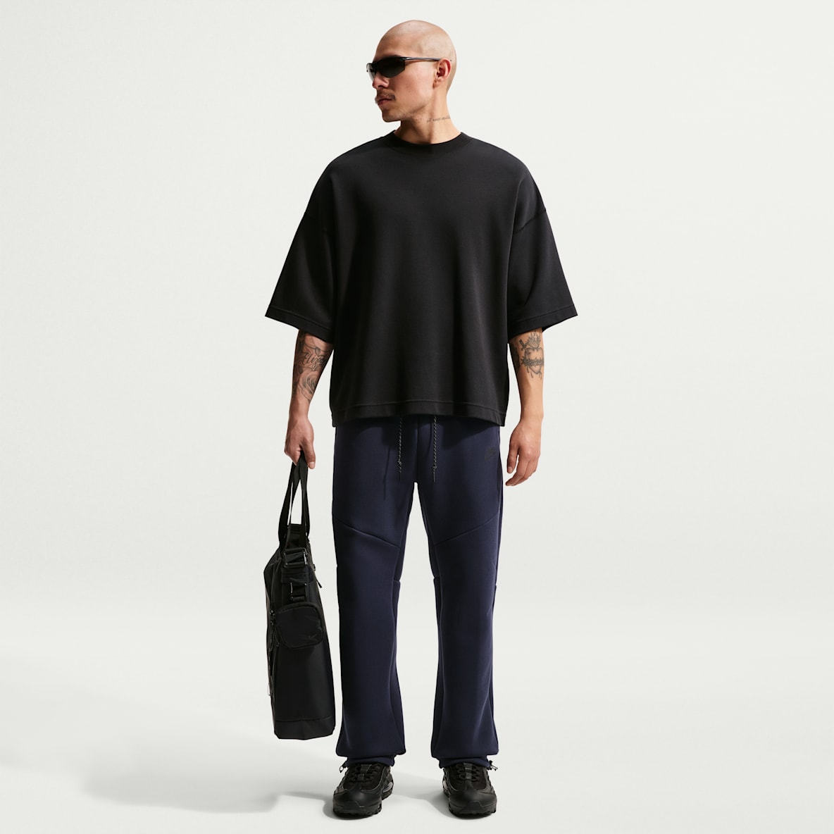 Nike Tech Men's Open-Hem Fleece Trousers