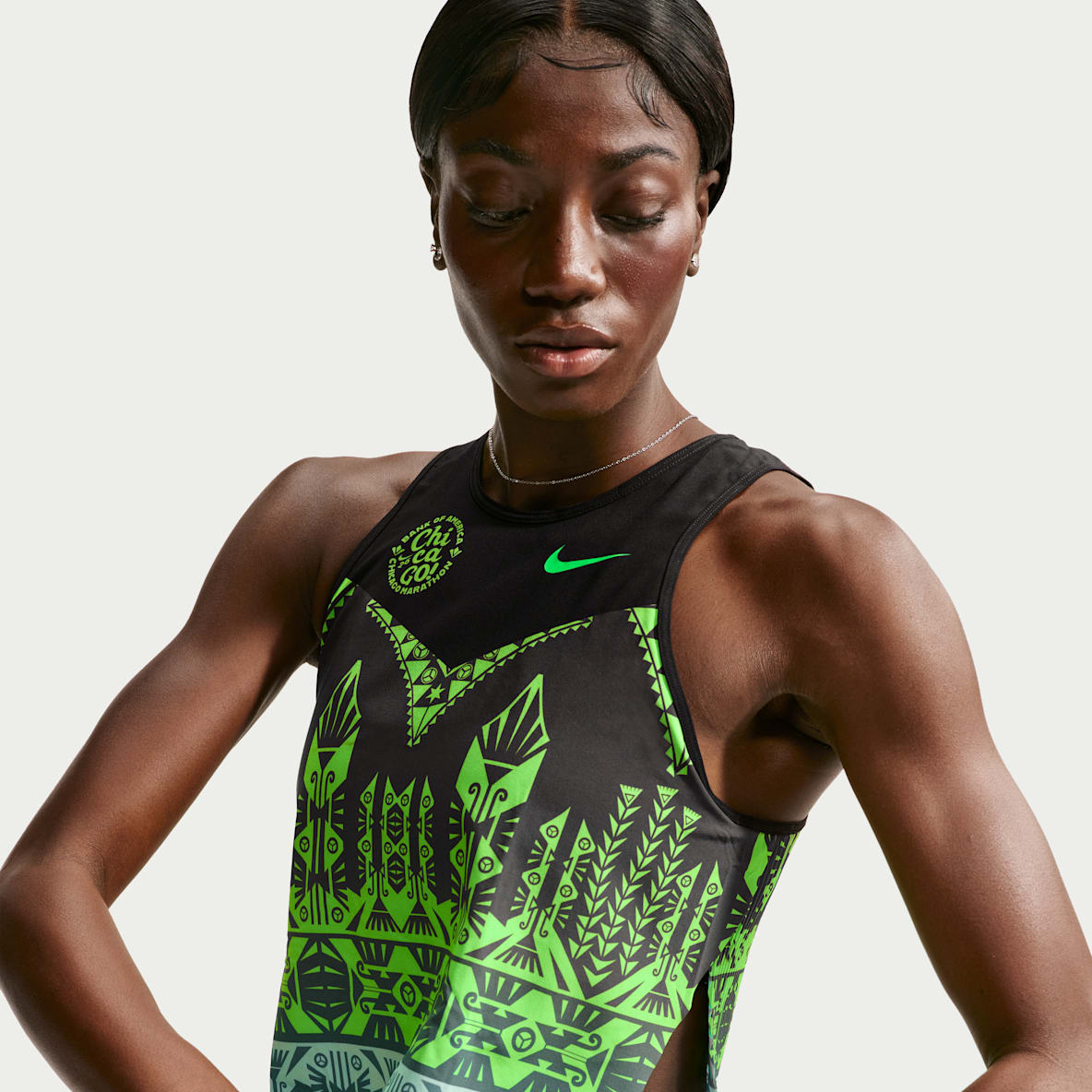 Nike AeroSwift Camiseta de tirantes de correr Dri-FIT ADV cropped para mujer