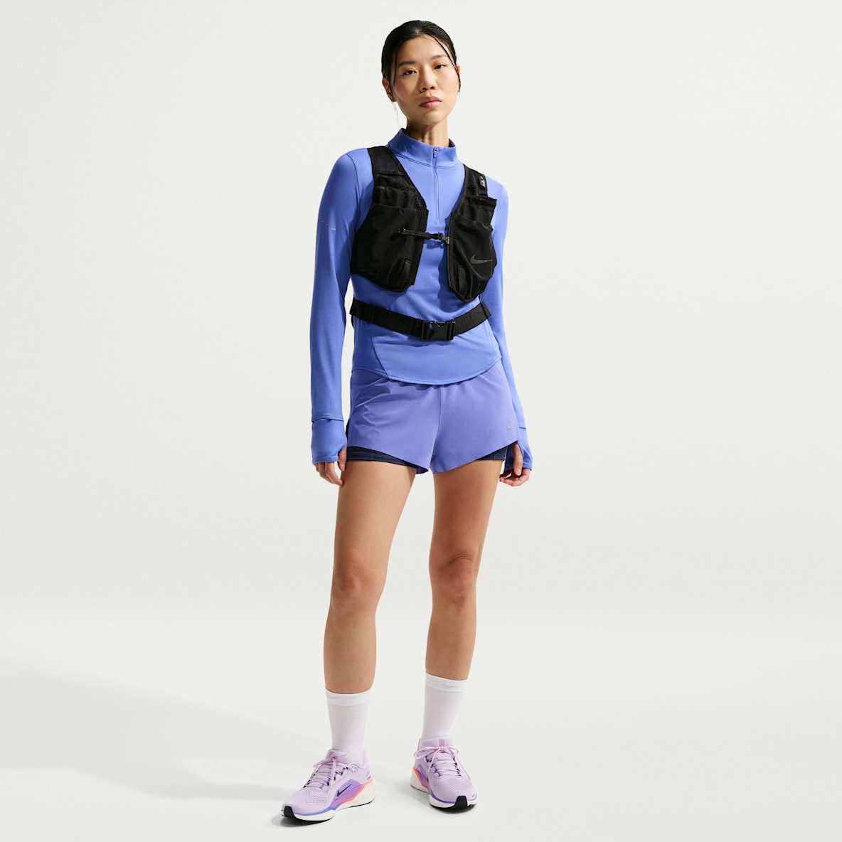 Nike Swift Women's Dri-FIT Mid-Rise 2-in-1 Running Shorts