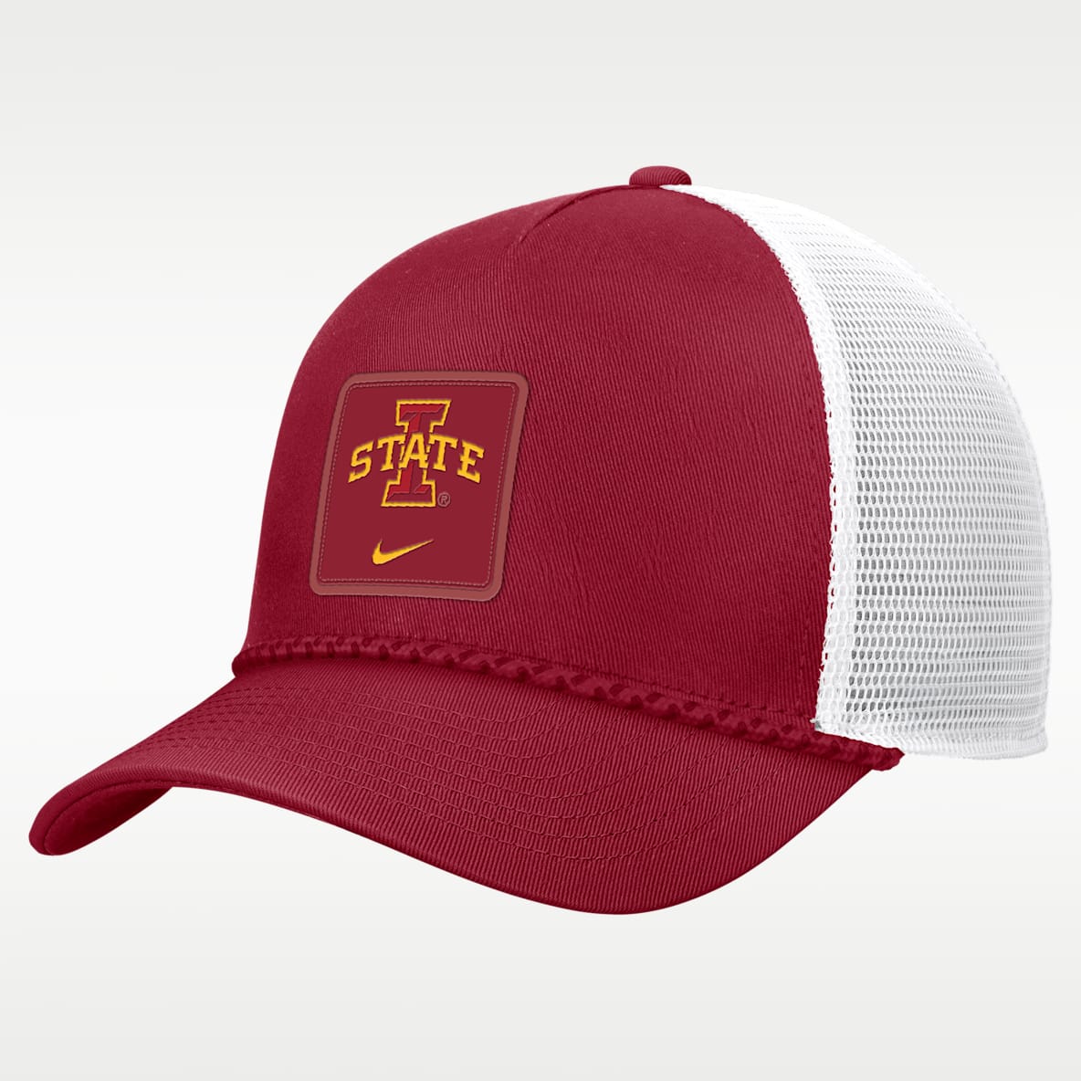 Iowa State Sideline Rope Men's Nike College Trucker Adjustable Hat