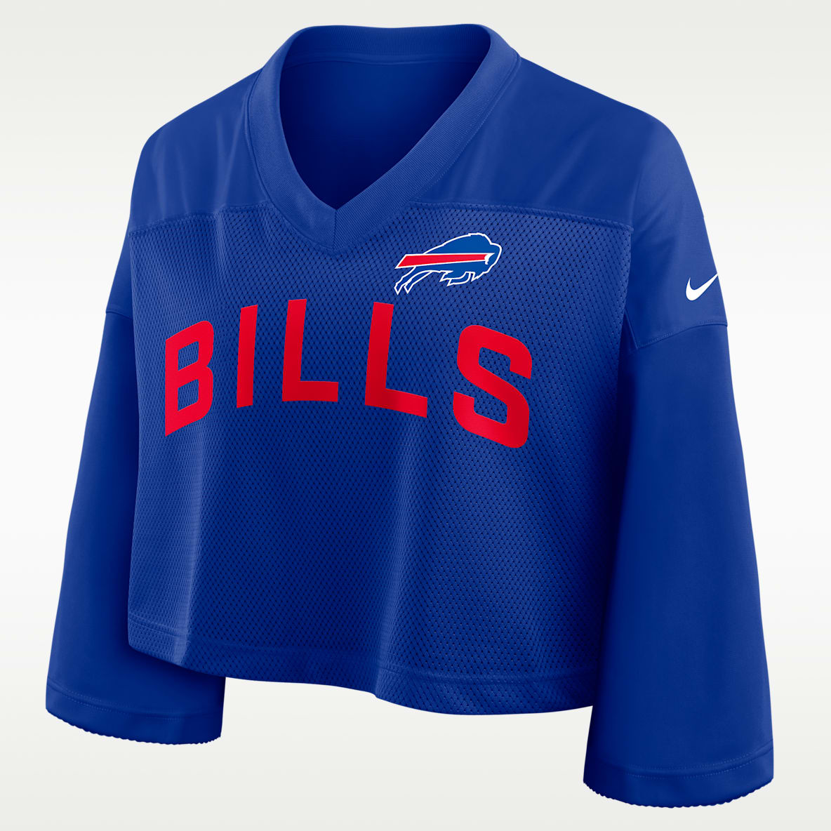 Buffalo Bills Wide Receiver Jersey Fashion Top cropped Nike Dri-FIT de la NFL para mujer