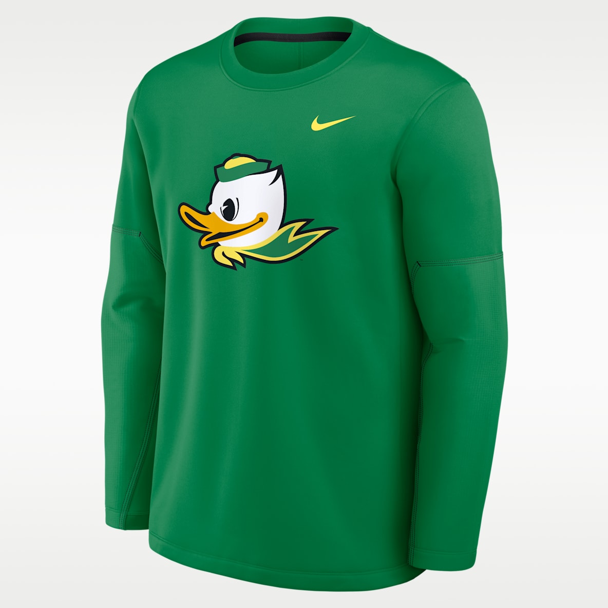 Oregon Sideline Coaches Men's Nike Therma-FIT College Long-Sleeve T-Shirt