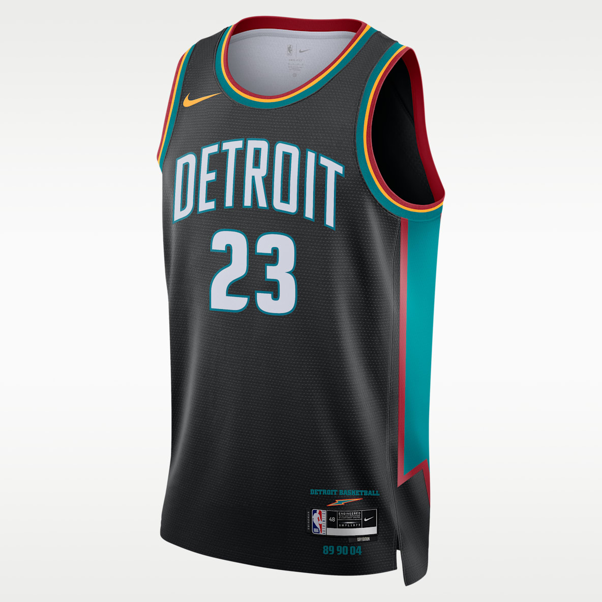 Jaden Ivey Detroit Pistons City Edition Men's Nike NBA Swingman Jersey