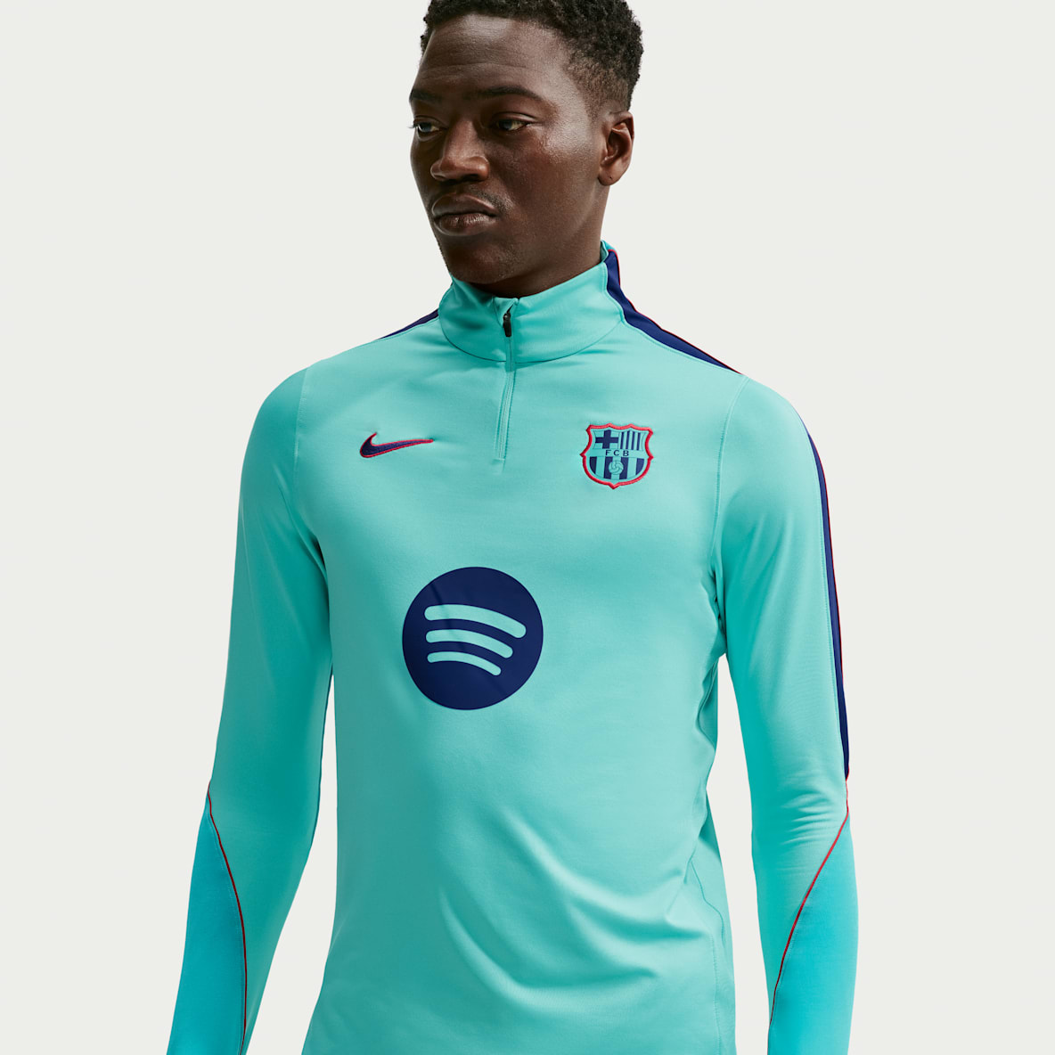 F.C. Barcelona Strike Third Men's Nike Dri-FIT Football Knit Drill Top