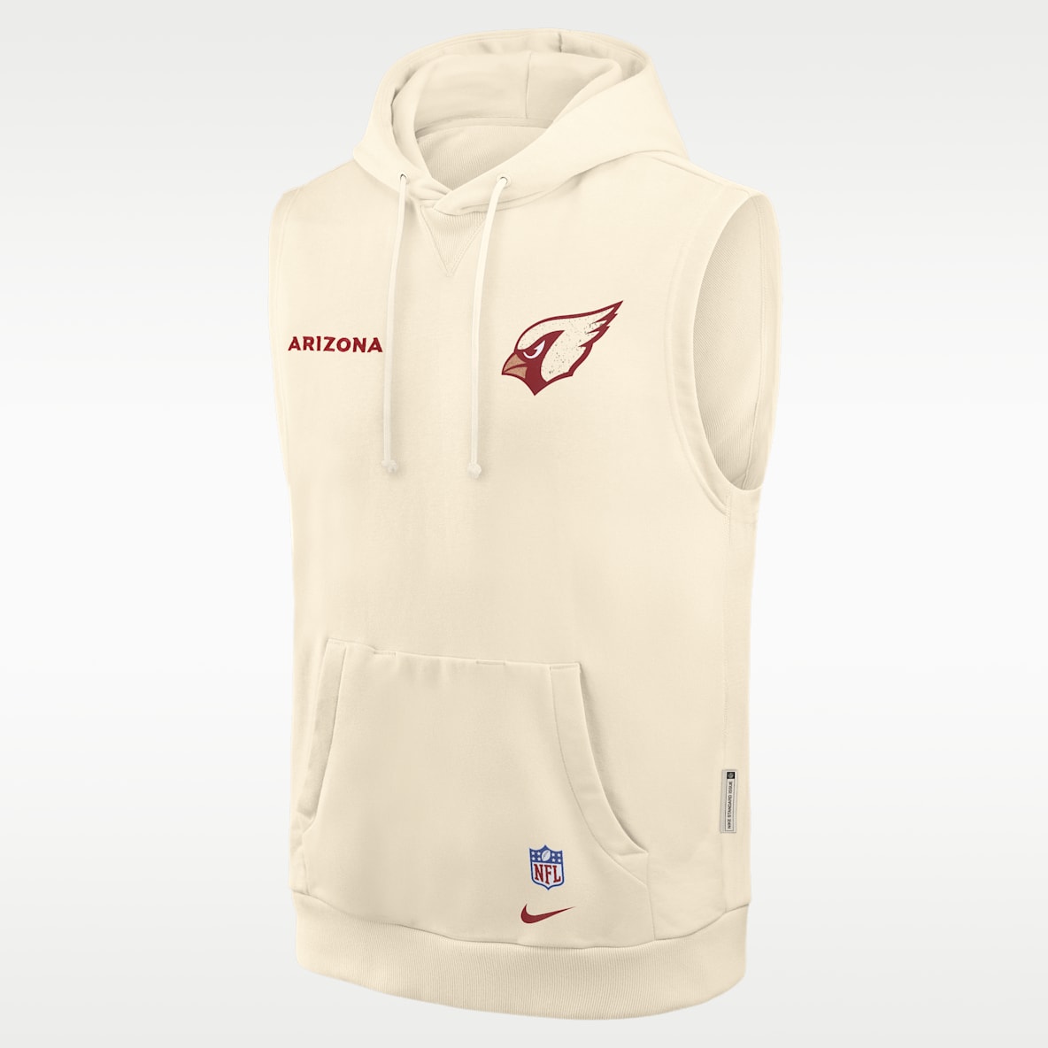 Arizona Cardinals Rivalries Collection Sideline Men's Nike Dri-FIT NFL Sleeveless Pullover Hoodie