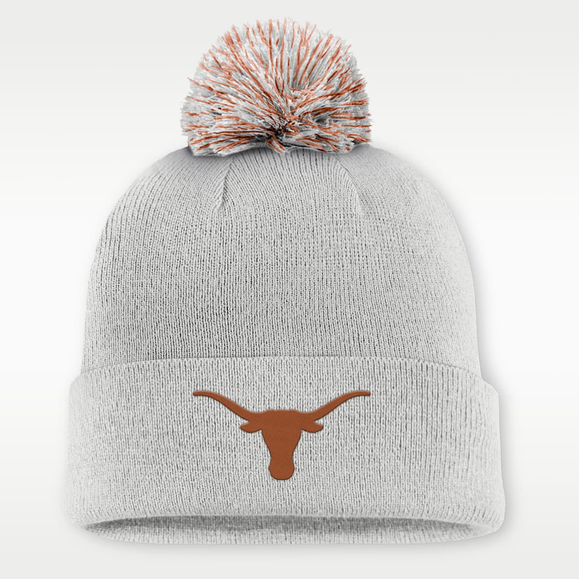 Texas Primetime Campus Toned Men's Nike College Cuffed Pom Beanie