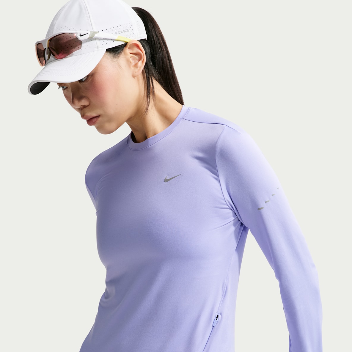 Nike Swift Women's Dri-FIT UV Long-Sleeve Crew-Neck Running Top