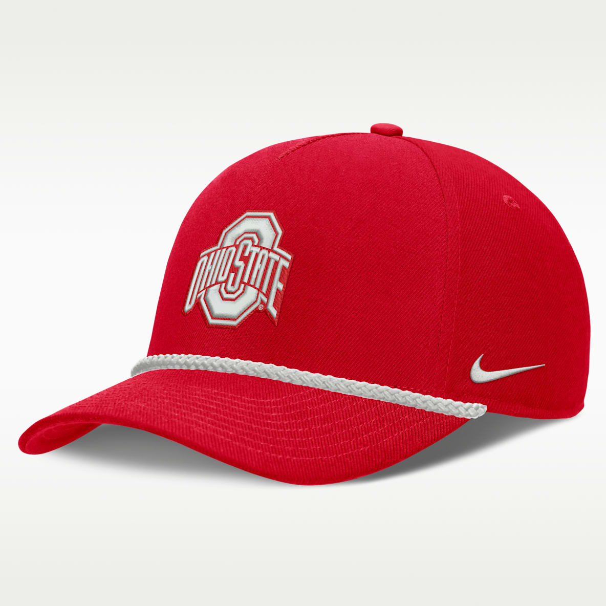 Ohio State Sideline Rope Rise Men's Nike College Adjustable Hat