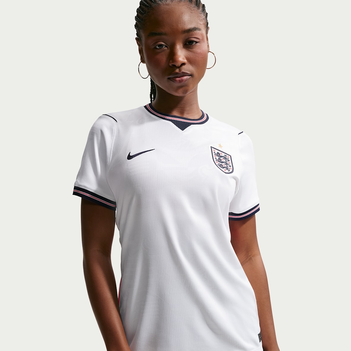 England 2026 Stadium (hjemmedrakt) Nike Dri-FIT Replica fotballdrakt til dame
