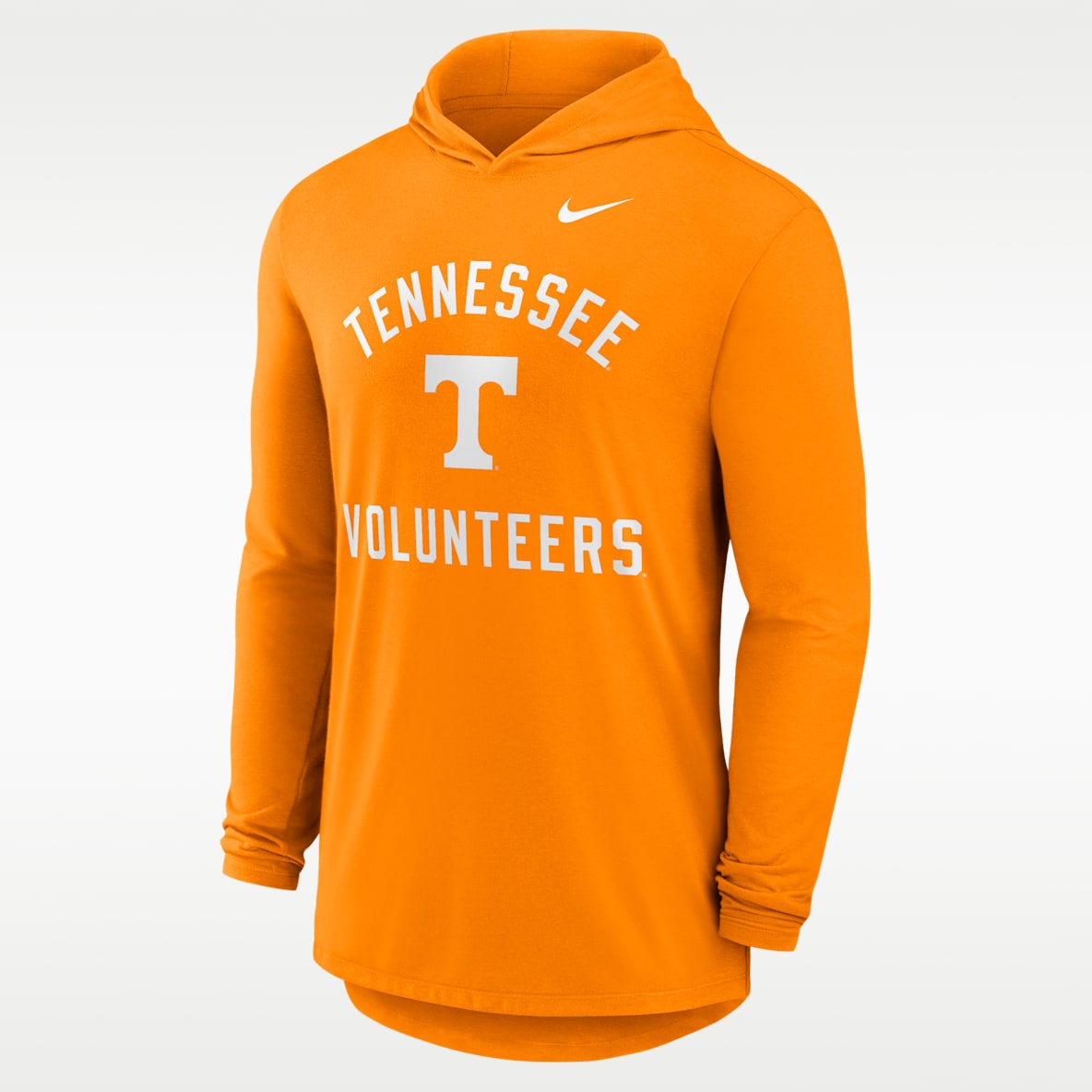 Tennessee Campus Arch Men's Nike Dri-FIT College Long-Sleeve Hooded T-Shirt