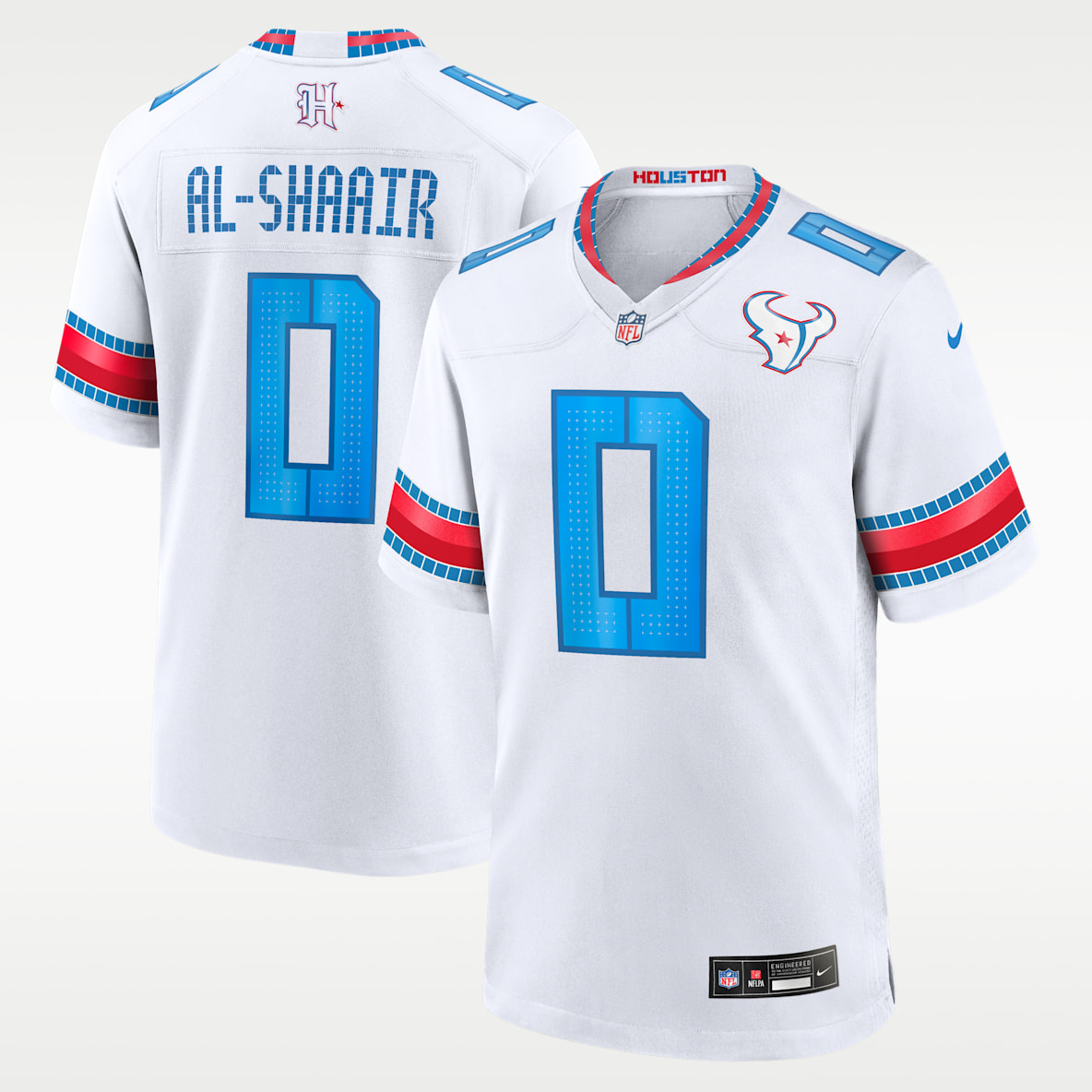 Azeez Al-Shaair Houston Texans Rivalries Collection Men's Nike NFL Game Jersey