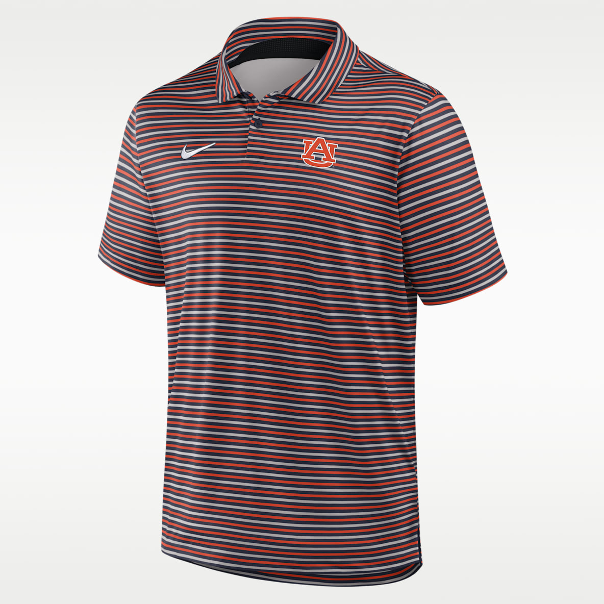 Auburn Tour Stripe Polo universitario Nike Dri-FIT para hombre