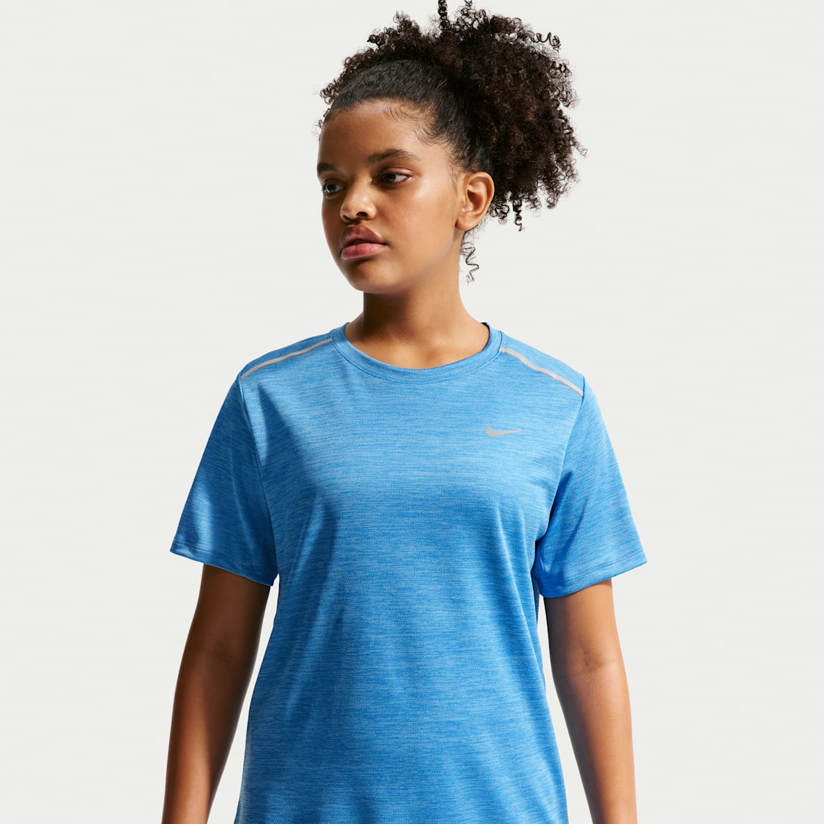 Nike Miler Older Kids' Dri-FIT Short-Sleeve Top