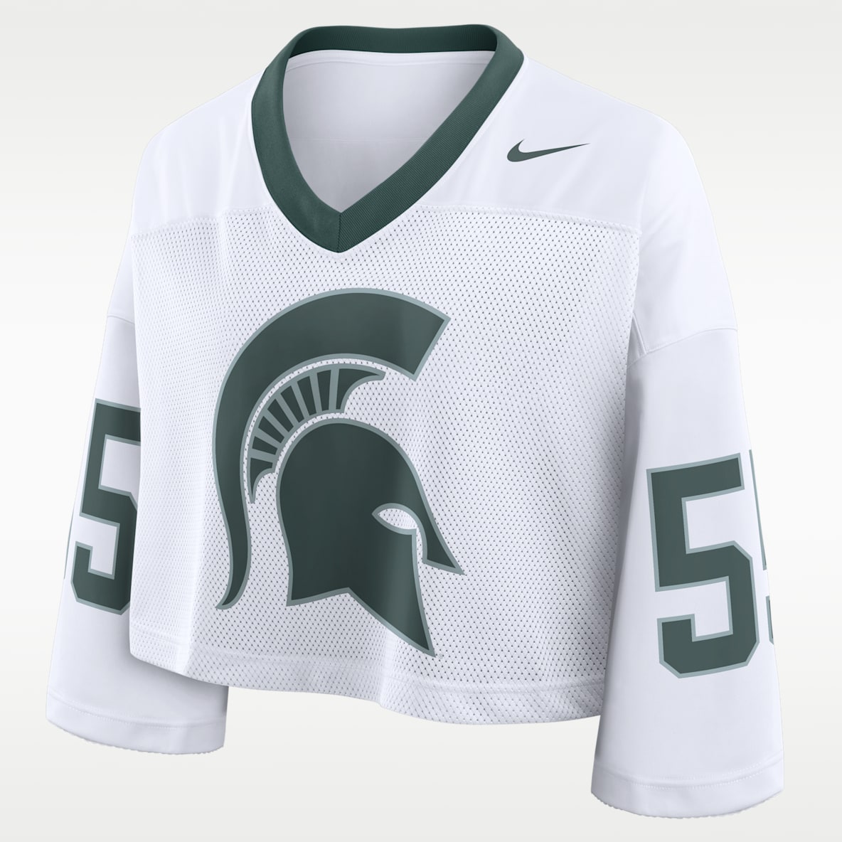 Michigan State Logo Women's Nike Dri-FIT College Cropped Jersey