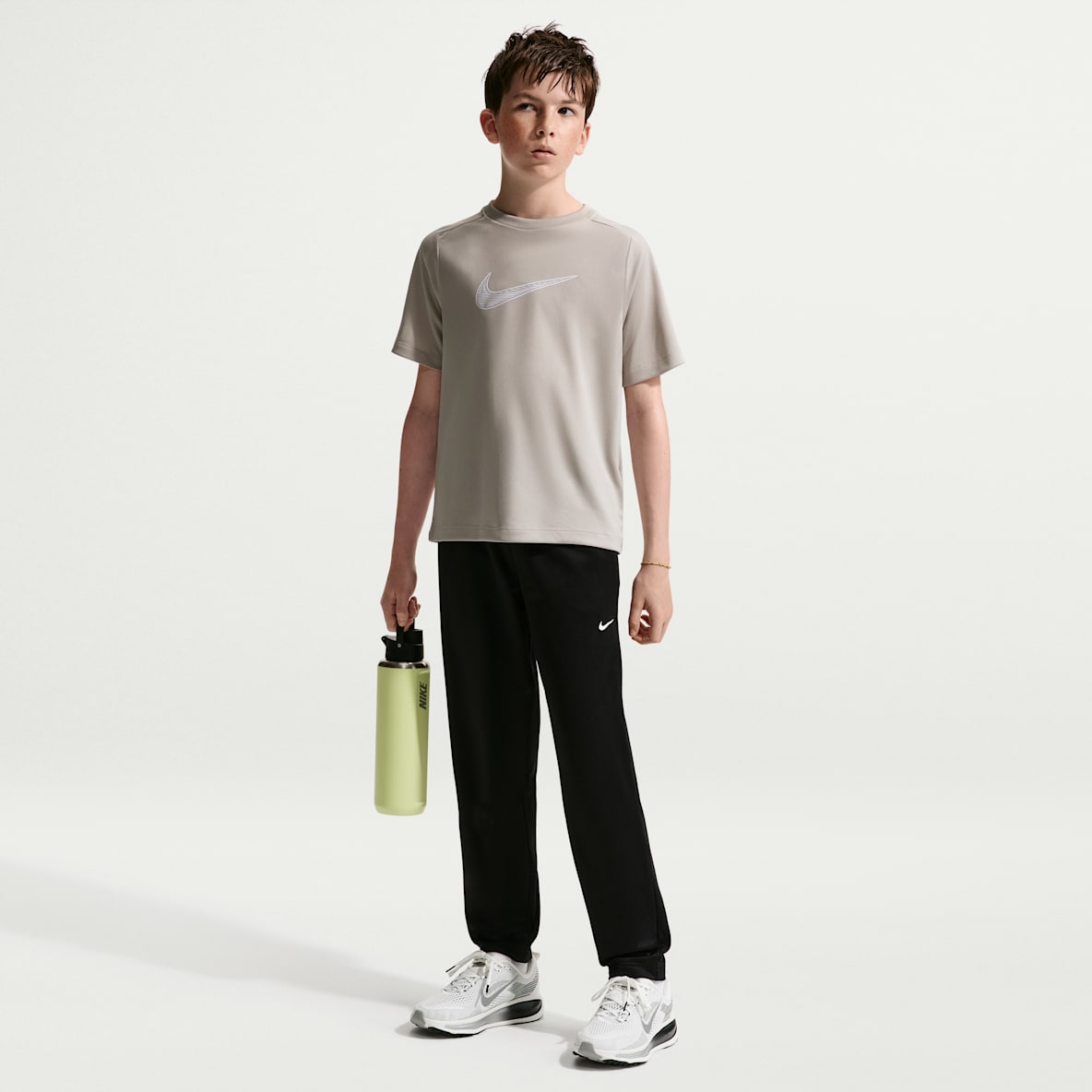 Nike Pants de tejido Fleece Therma-FIT para niño talla grande