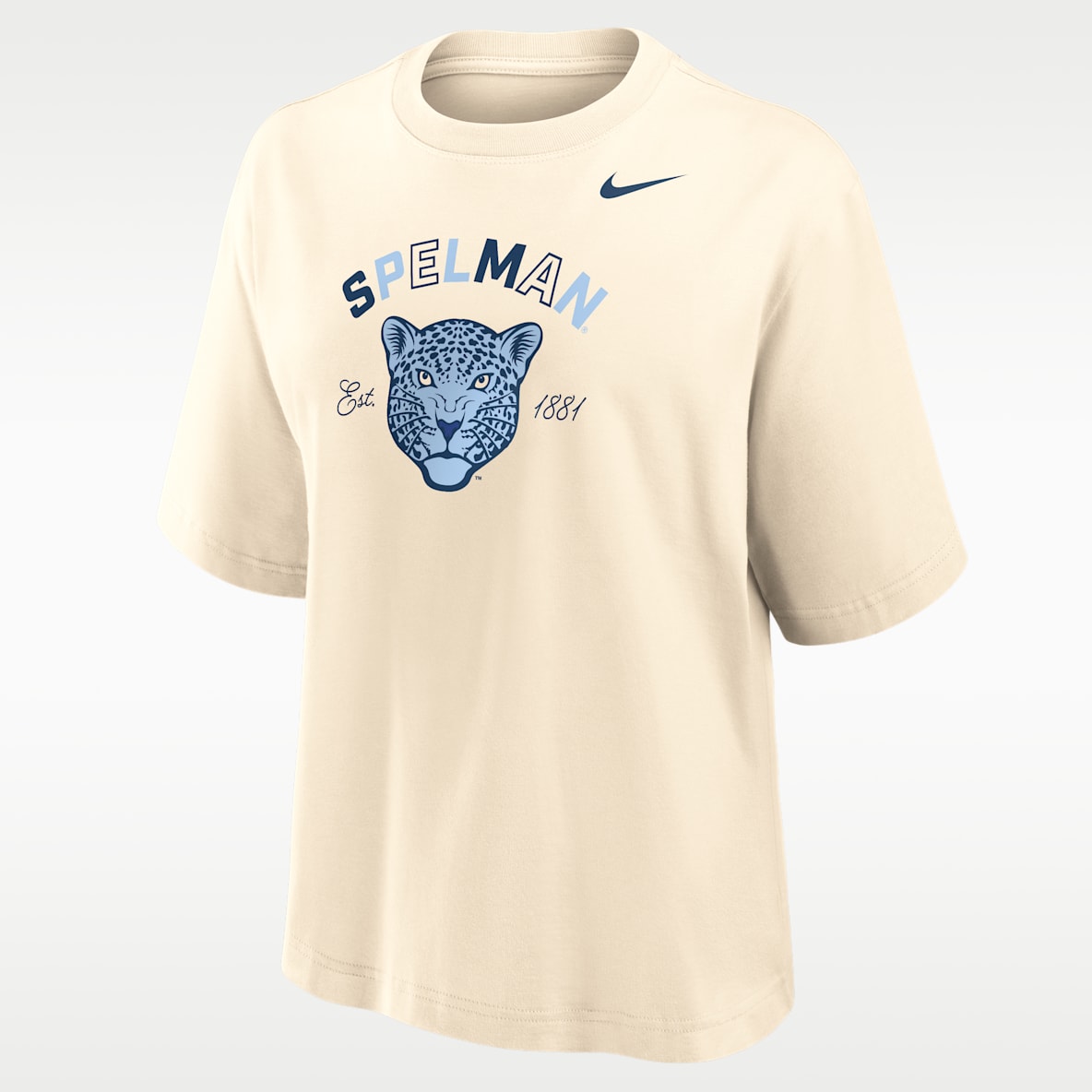 Nike College (Spelman College) Women's Boxy Cotton T-Shirt