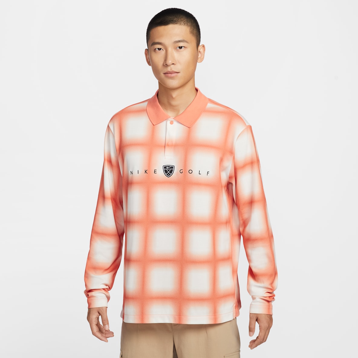 나이키 페어웨이 프레쉬 남성 드라이 핏 긴팔 루즈 핏 골프 폴로