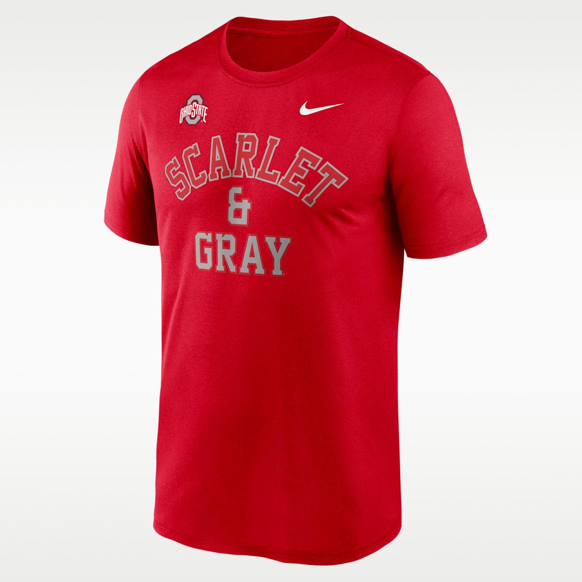 Ohio State Primetime Arch Mantra Legend Men's Nike Dri-FIT College T-Shirt