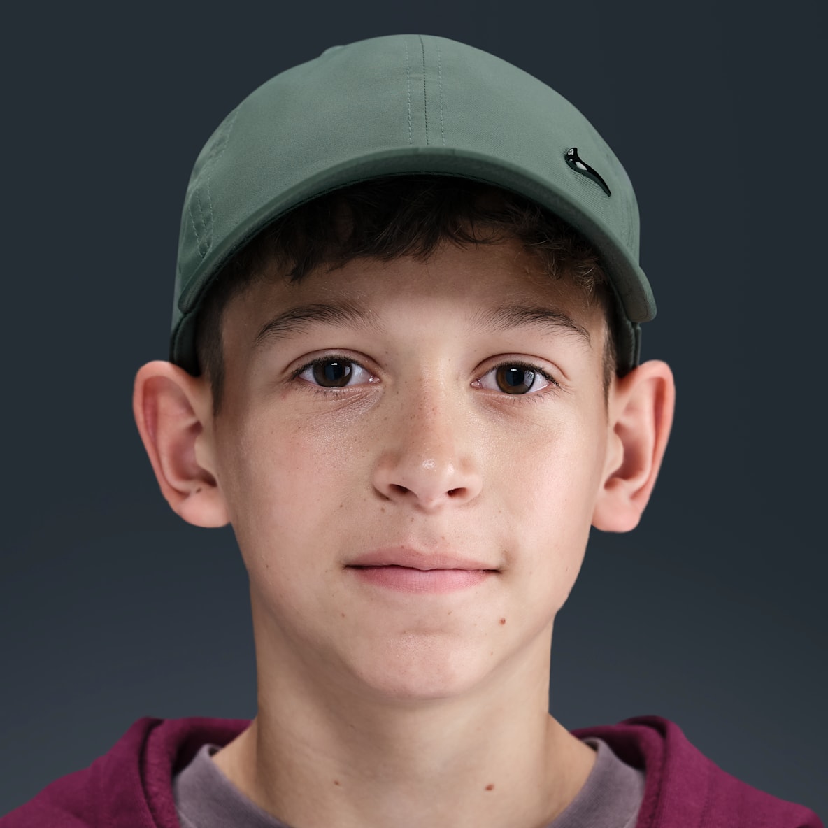 Nike Dri-FIT Club Kids' Unstructured Metal Swoosh Cap