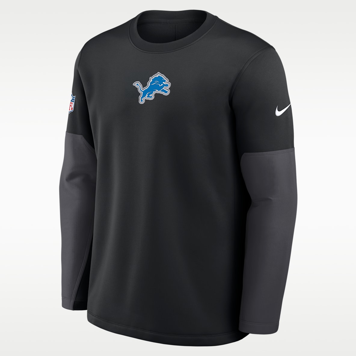Detroit Lions Scripted To Win Sideline Coach Men's Nike Therma-FIT NFL Long-Sleeve T-Shirt