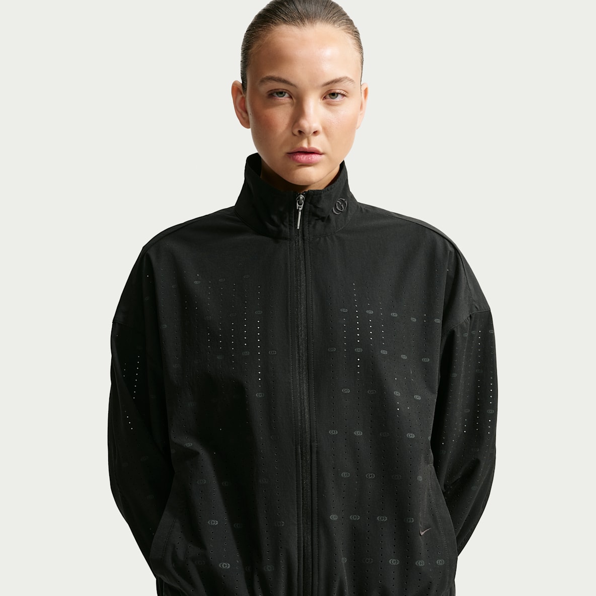 Caitlin Standard Issue Women’s Dri-FIT Game Woven Basketball Jacket