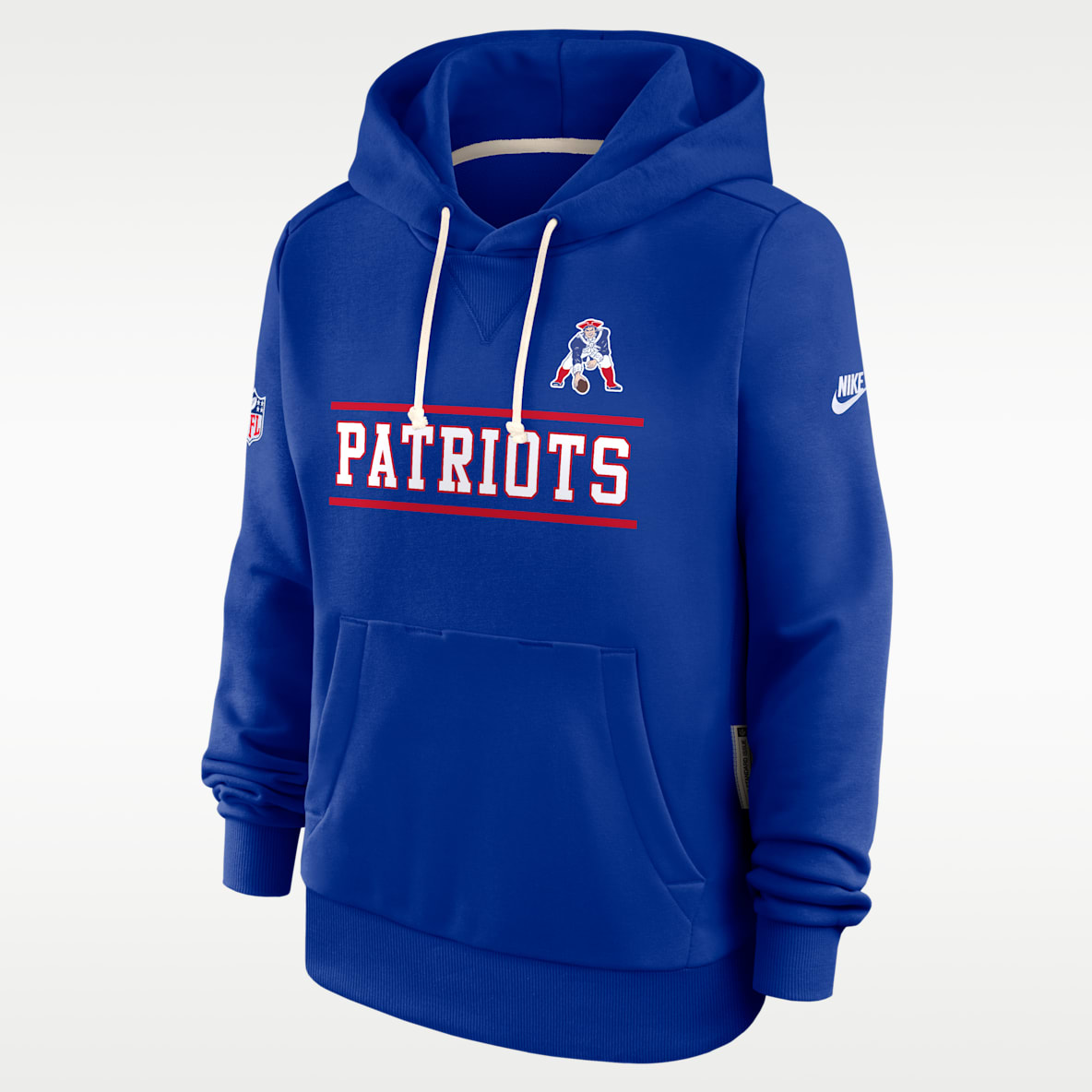 New England Patriots Sideline Standard Issue Alt Women's Nike Dri-FIT NFL Pullover Hoodie