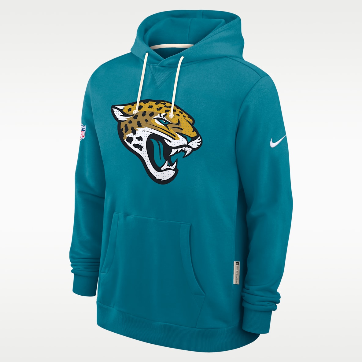 Jacksonville Jaguars Initial Home Sideline Men's Nike Dri-FIT NFL Pullover Hoodie