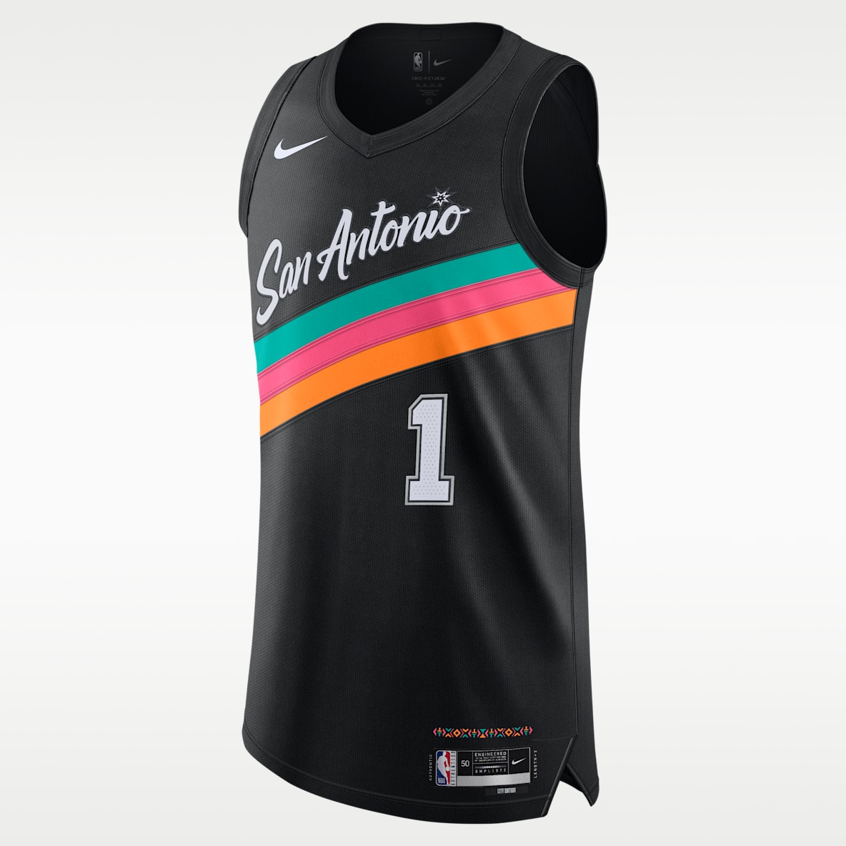 Victor Wembanyama San Antonio Spurs City Edition Jersey Nike Dri-FIT ADV de la NBA Authentic para hombre