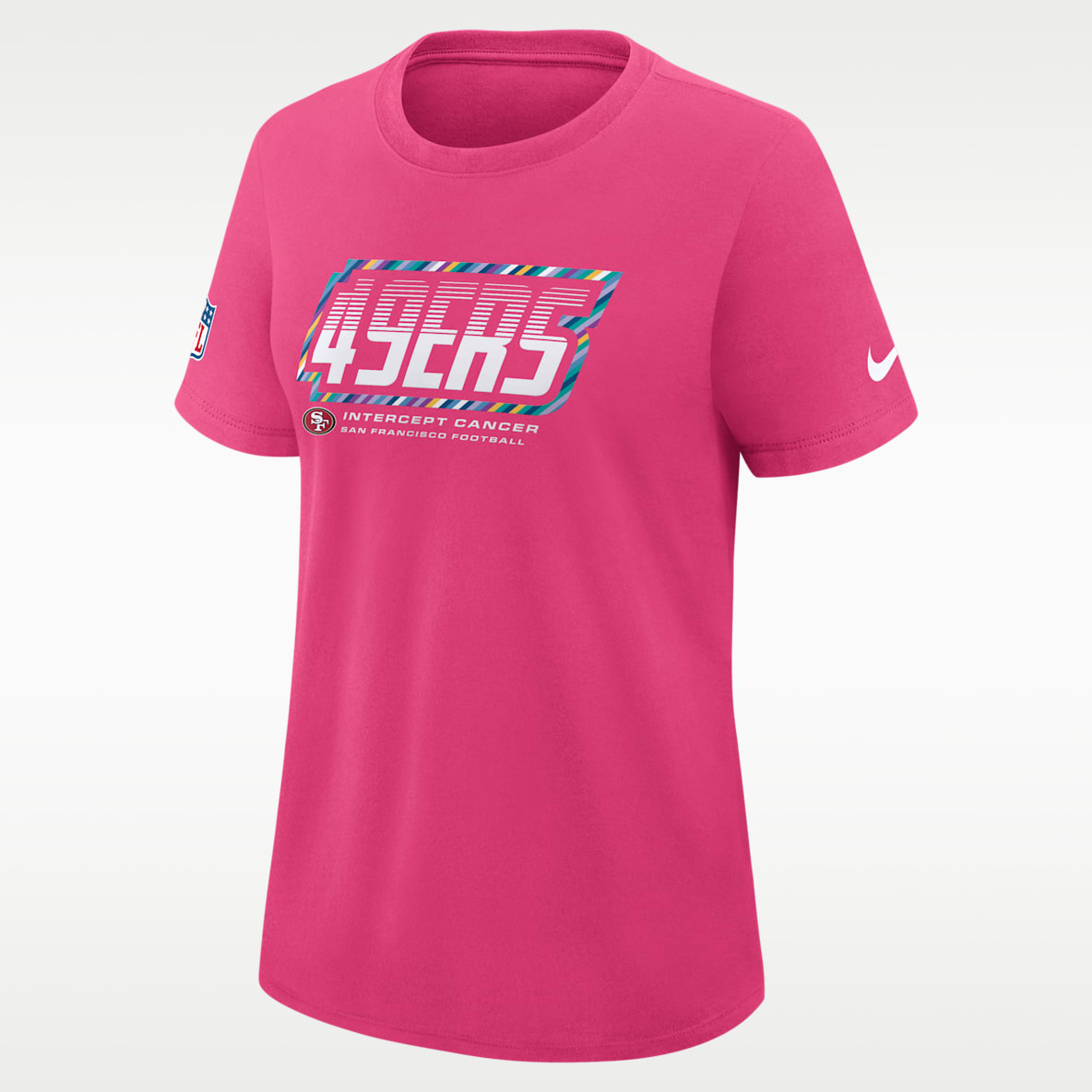 San Francisco 49ers Crucial Catch Women's Nike Dri-FIT NFL T-Shirt