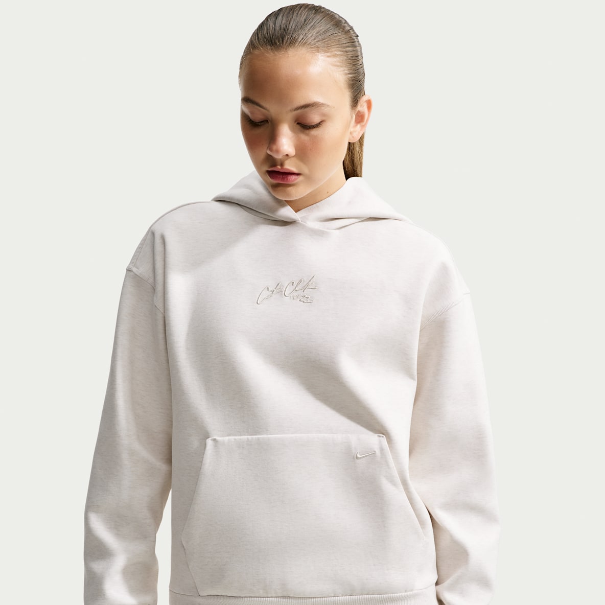 Caitlin Standard Issue Sudadera con gorro sin cierre de básquetbol Dri-FIT para mujer