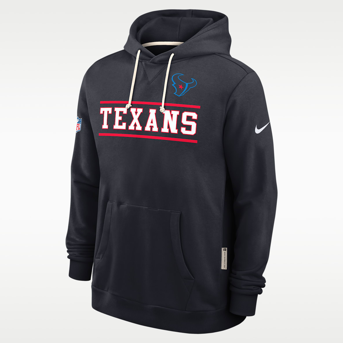 Houston Texans Alt Standard Issue Sudadera con gorro sin cierre Nike Dri-FIT de la NFL para hombre