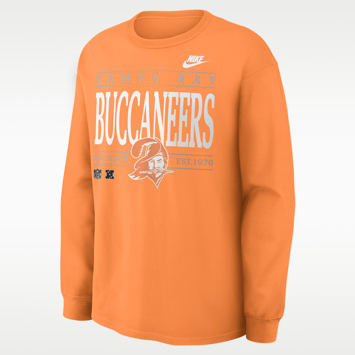Tampa Bay Buccaneers Rewind Max90 Men's Nike NFL Long-Sleeve T-Shirt
