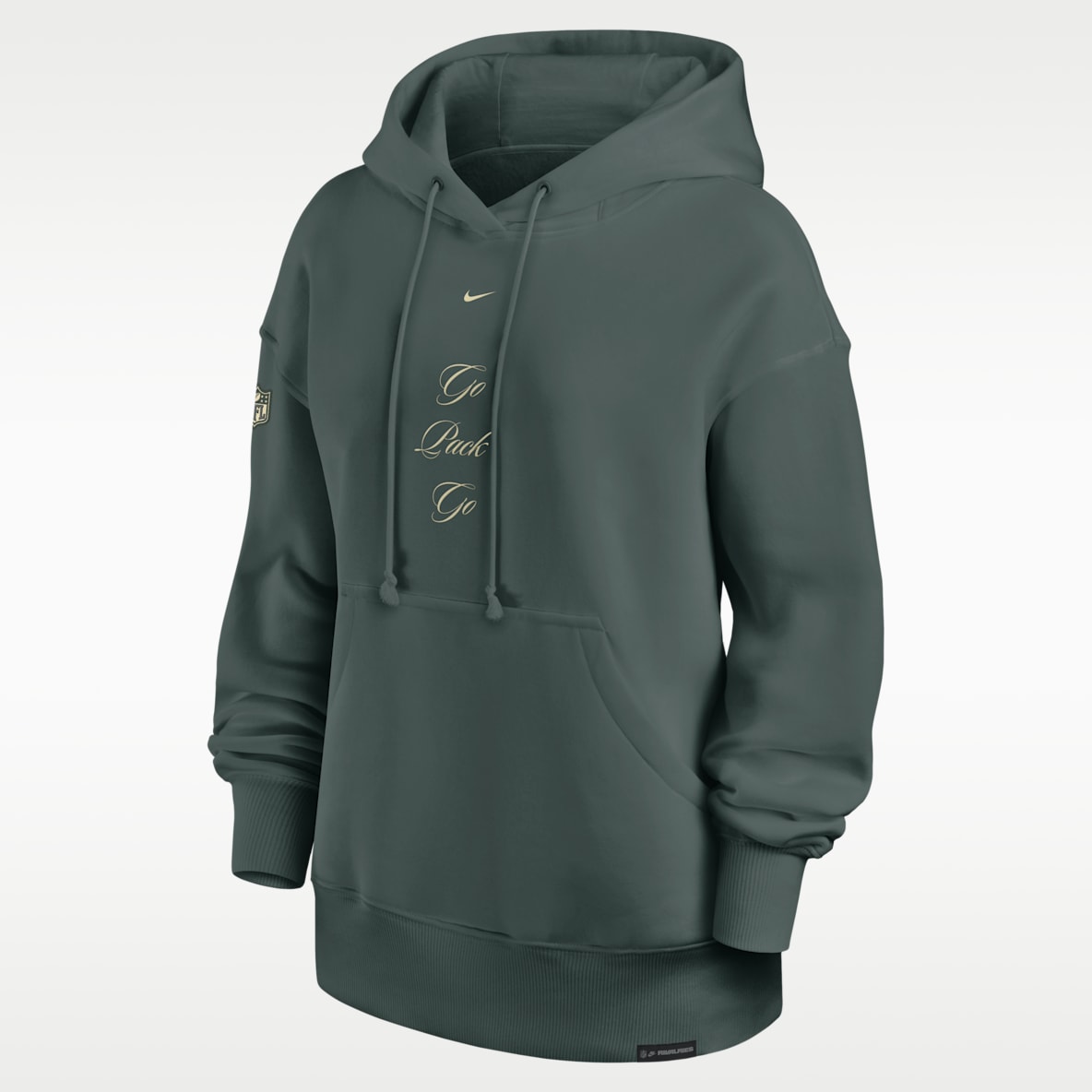 Green Bay Packers Rivalries Collection Phoenix Women's Nike NFL Oversized Pullover Hoodie