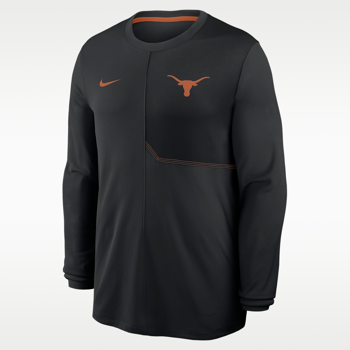 Texas Sideline Coach Men's Nike Dri-FIT College Long-Sleeve Top