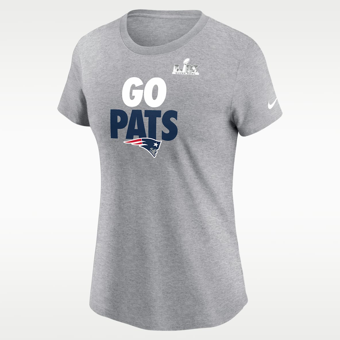 New England Patriots 2026 AFC Champions Local Women's Nike NFL T-Shirt