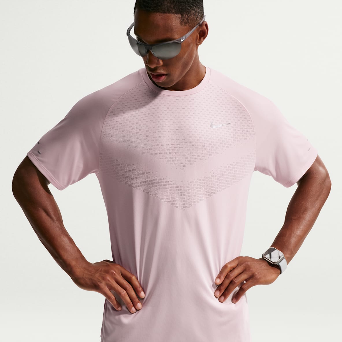 Nike Stride Playera de correr de manga corta Dri-FIT ADV para hombre