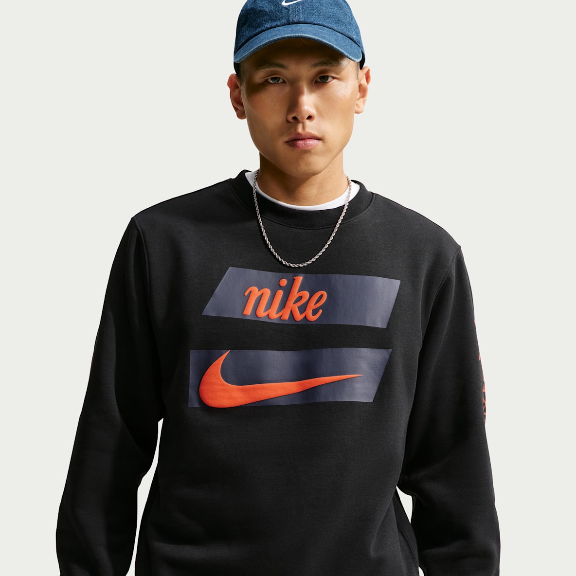 Nike クラブ メンズ フリース クルーネック スウェットシャツ