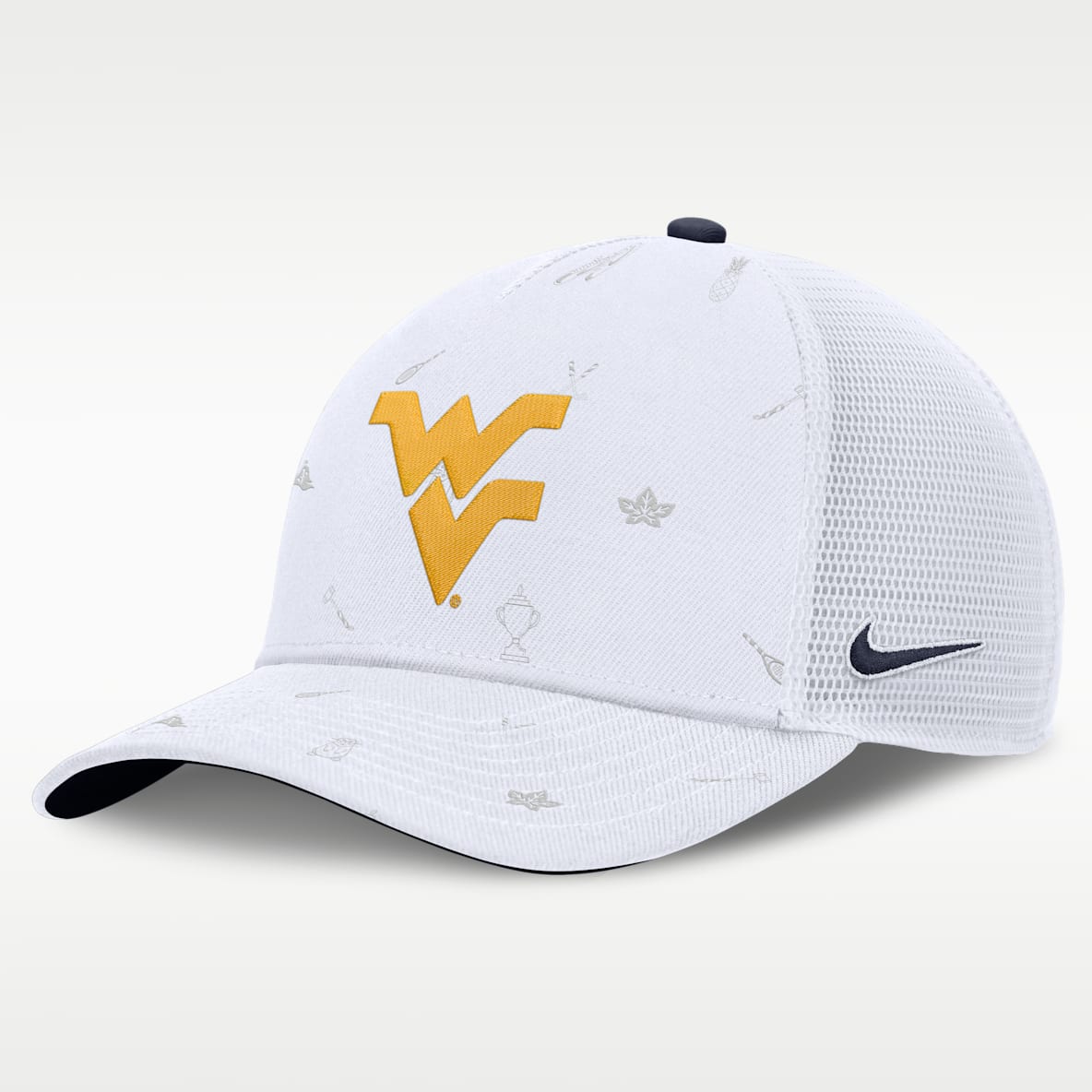 West Virginia Country Club Golfin' Rise Men's Nike College Trucker Adjustable Hat