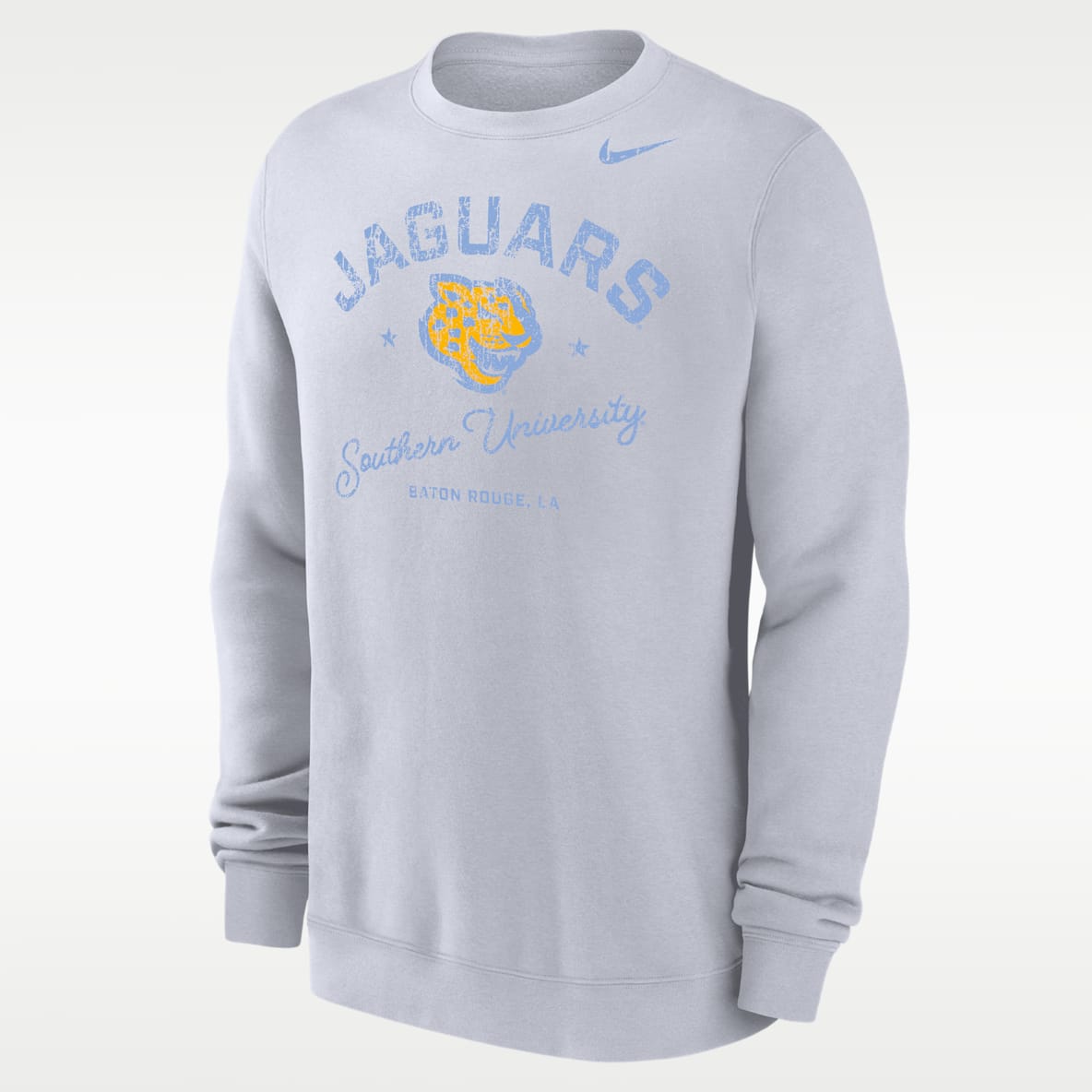 Nike College (Southern University and A&M) Men’s Club Fleece Crew-Neck Sweatshirt