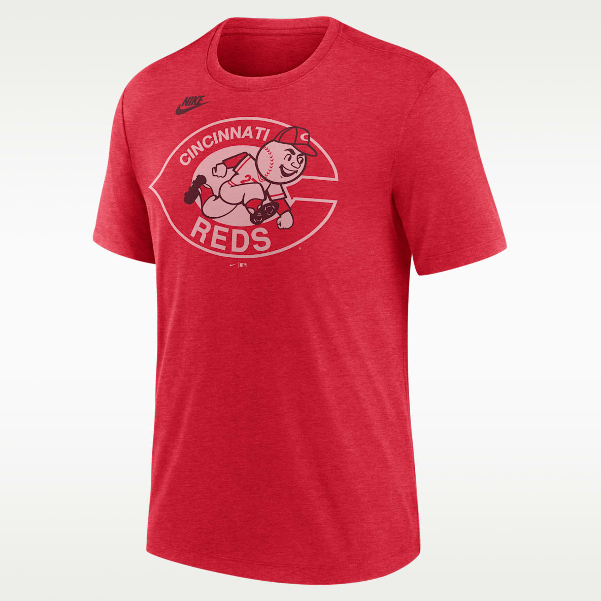 Cincinnati Reds Cooperstown Logo Men's Nike MLB T-Shirt