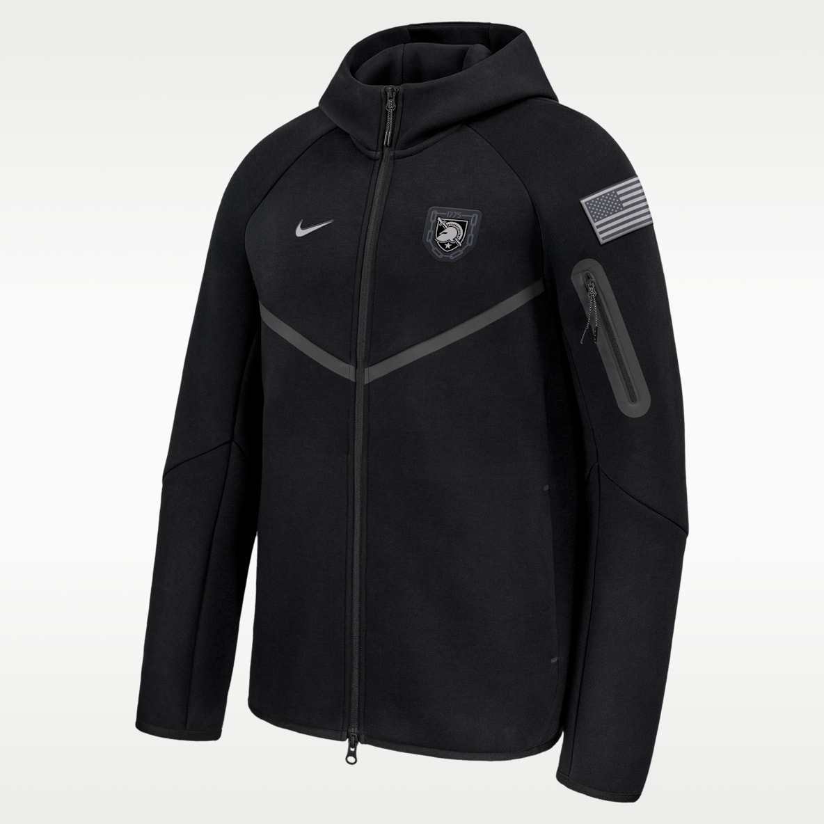Army Rivalry Tech Fleece Men's Nike College Full-Zip Hoodie
