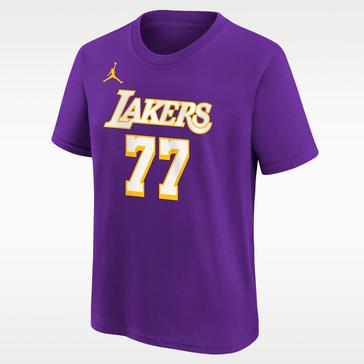 Luka Doncic Los Angeles Lakers Statement Edition Big Kids' NBA T-Shirt