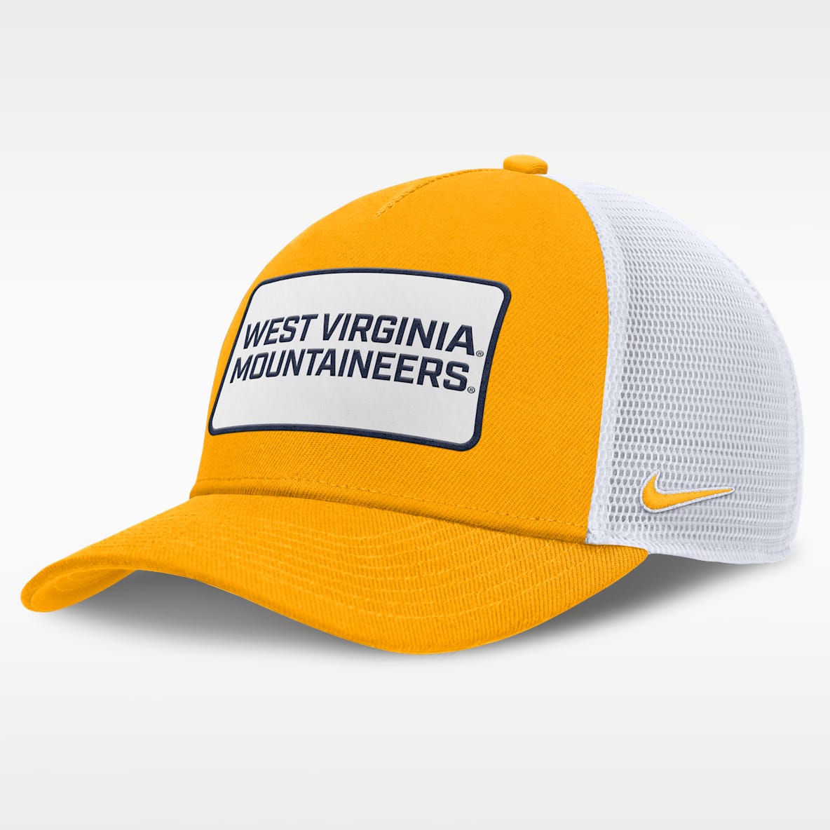 West Virginia On-Field Rise Men's Nike Nike College Trucker Adjustable Hat
