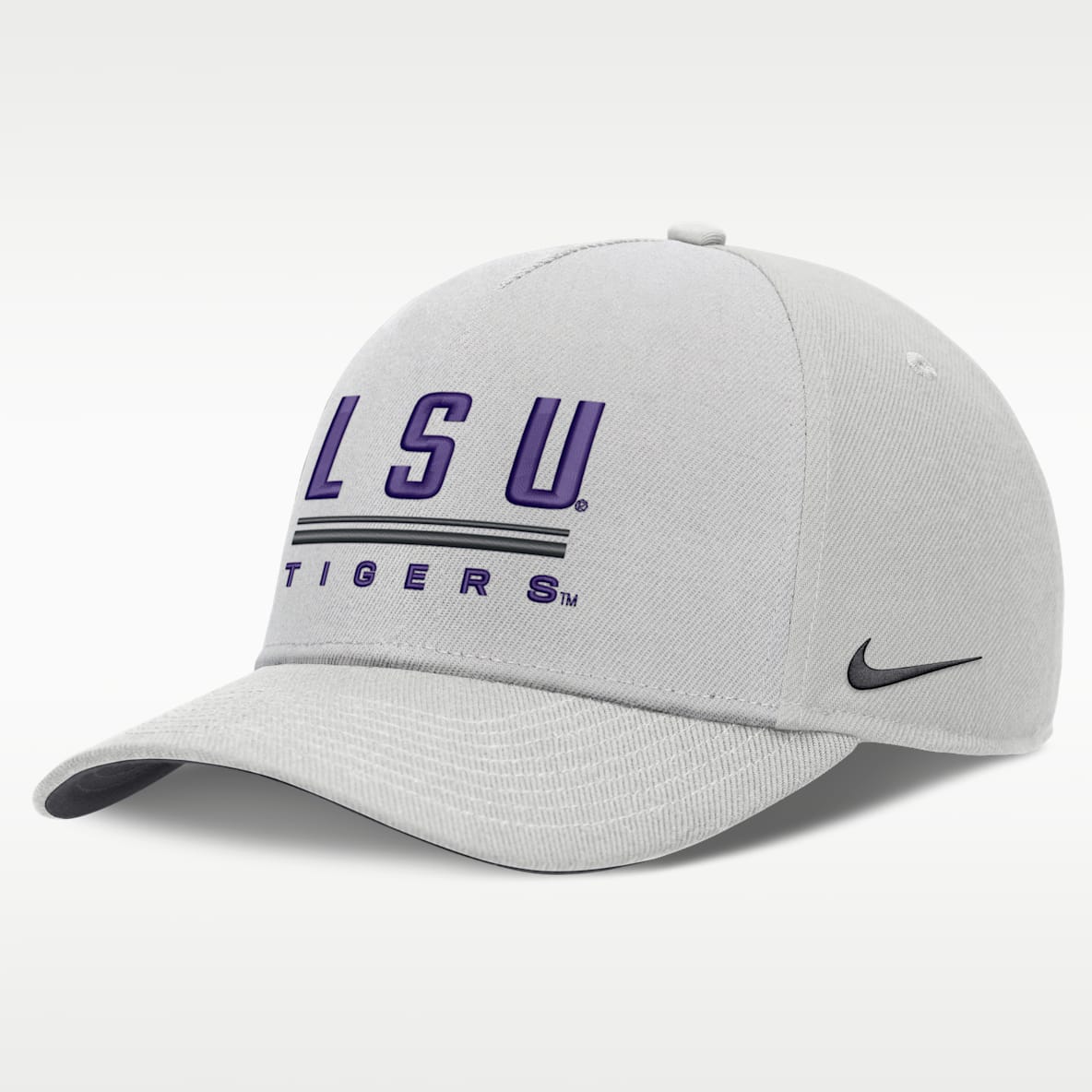 LSU Sideline Practice Rise Men's Nike Dri-FIT College Adjustable Hat