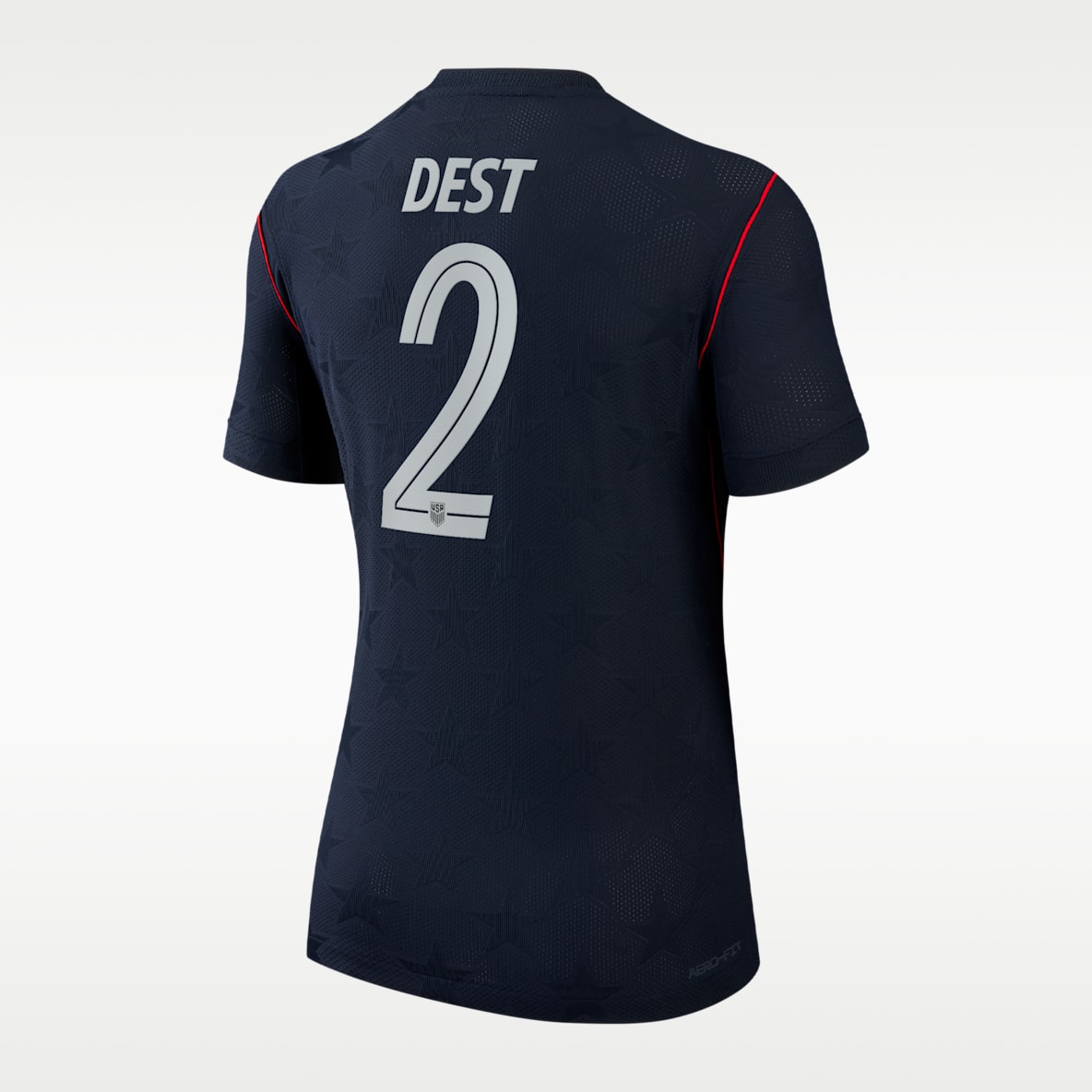 Sergiño Dest USMNT 2026 Match Away Women's Nike Aero-FIT Soccer Jersey